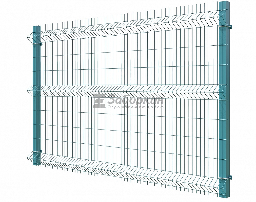 3D забор из сетки